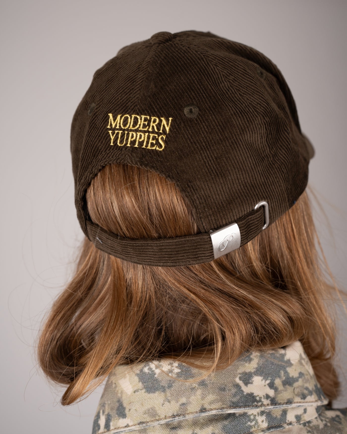Leaf Corduroy Cap | Dark Green