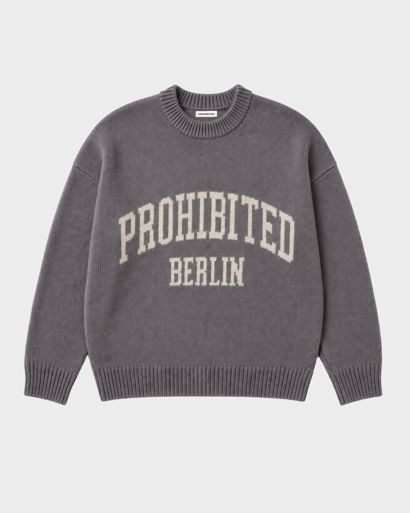 Varsity Knit Sweater | Khaki