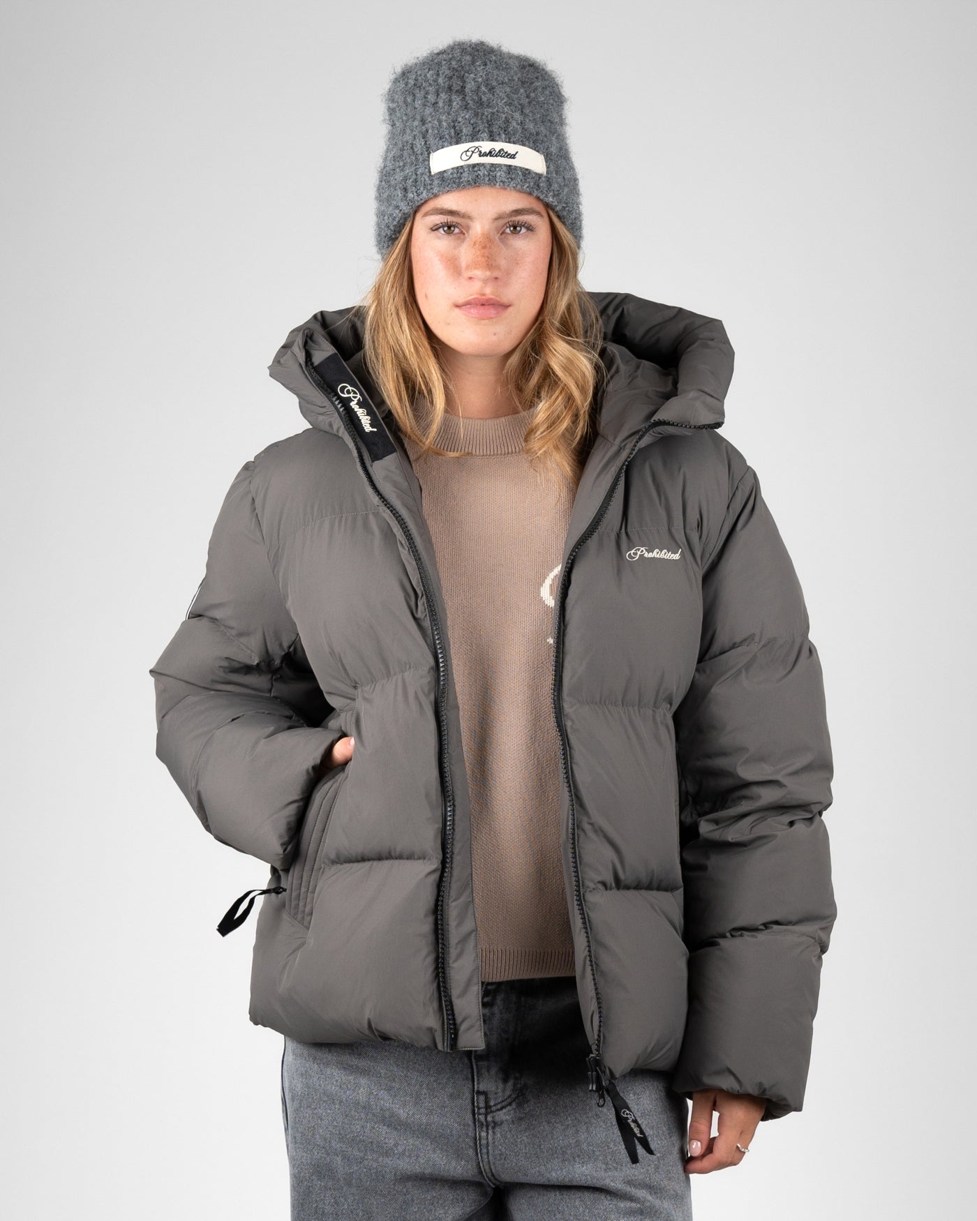Arctic Puffer Jacket | Stone