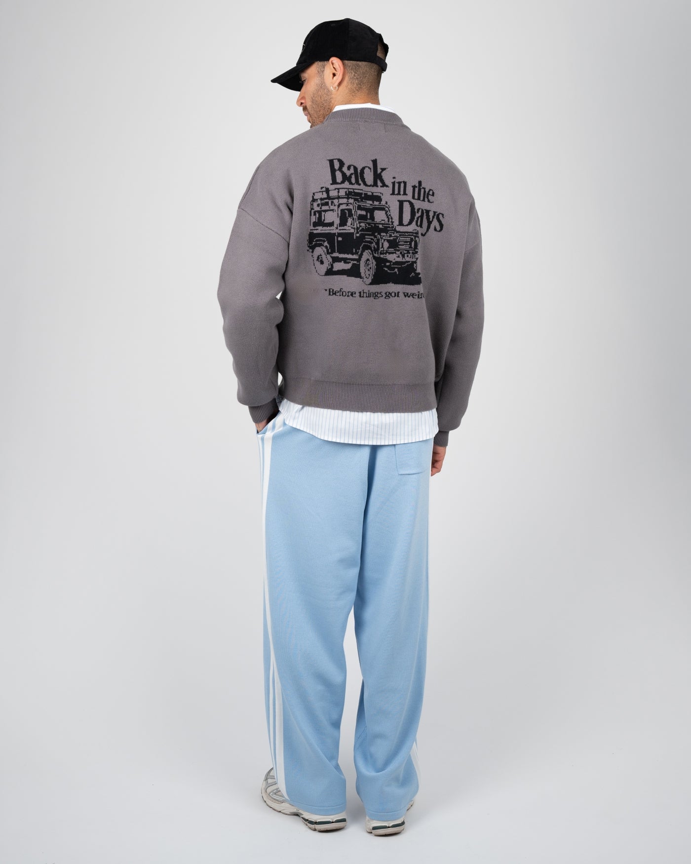 Back In The Days Knit | Grey