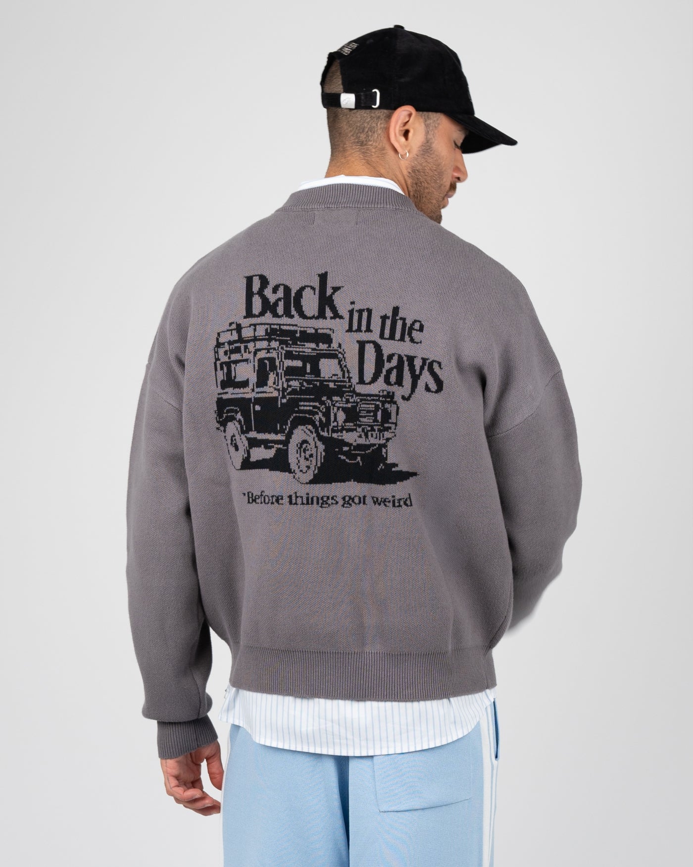 Back In The Days Knit | Grey