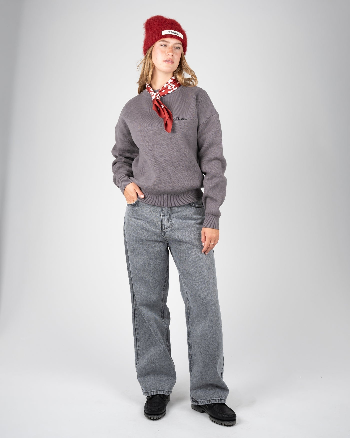 Back In The Days Knit | Grey