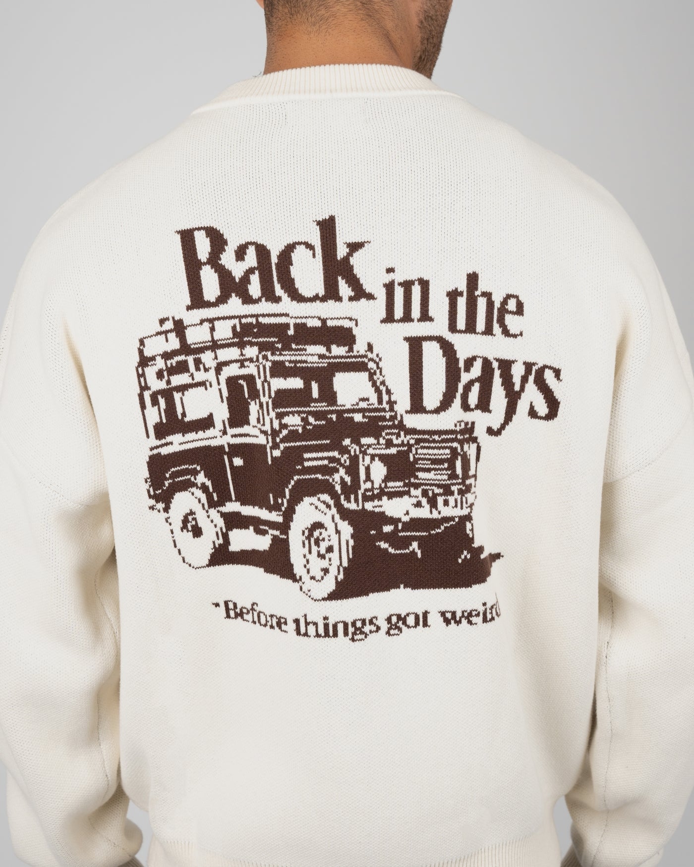 Back In The Days Knit | Cream