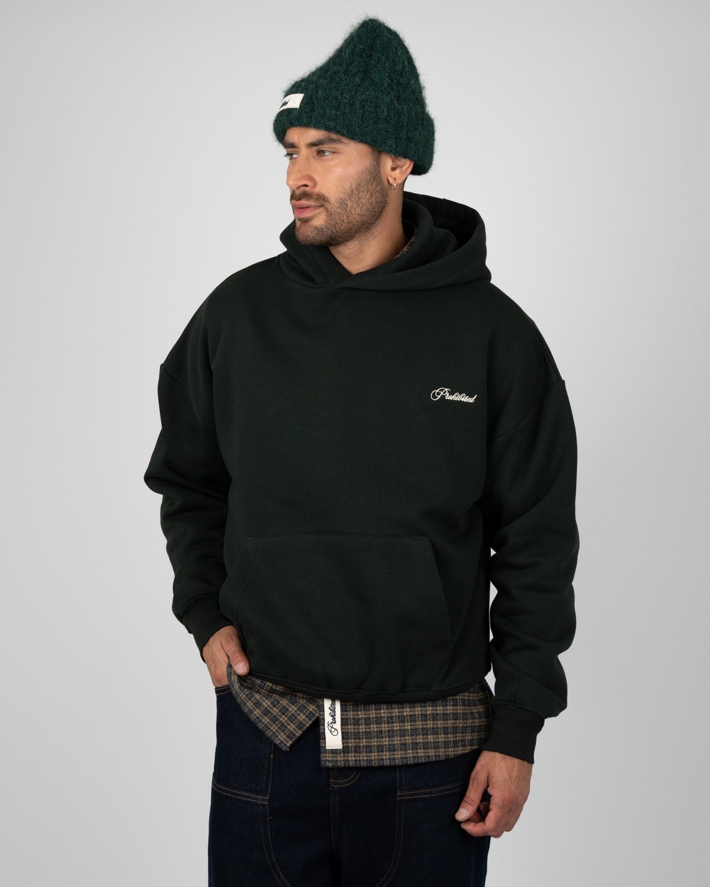 Textilwaren Hoodie | Green