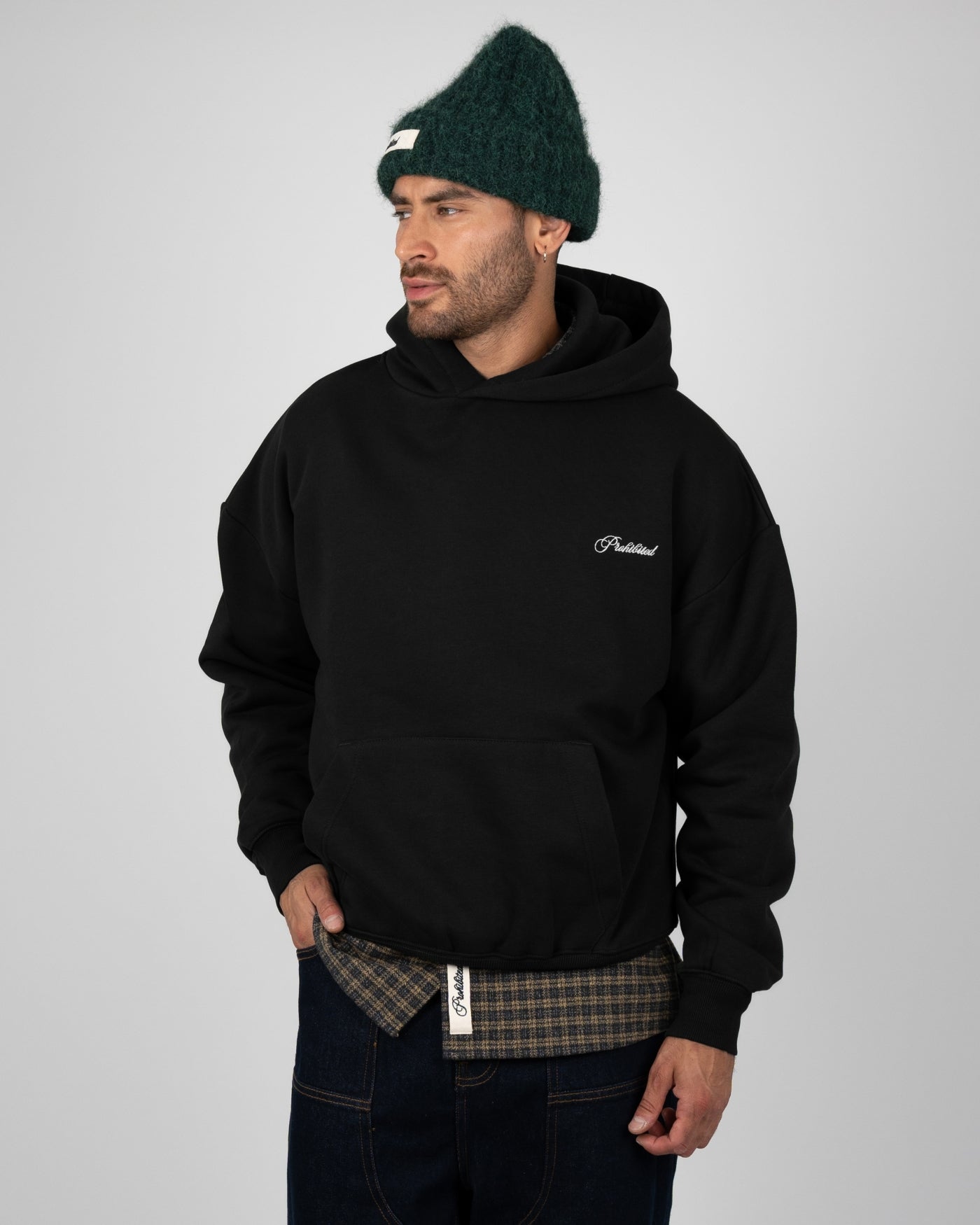 Textilwaren Hoodie | Black