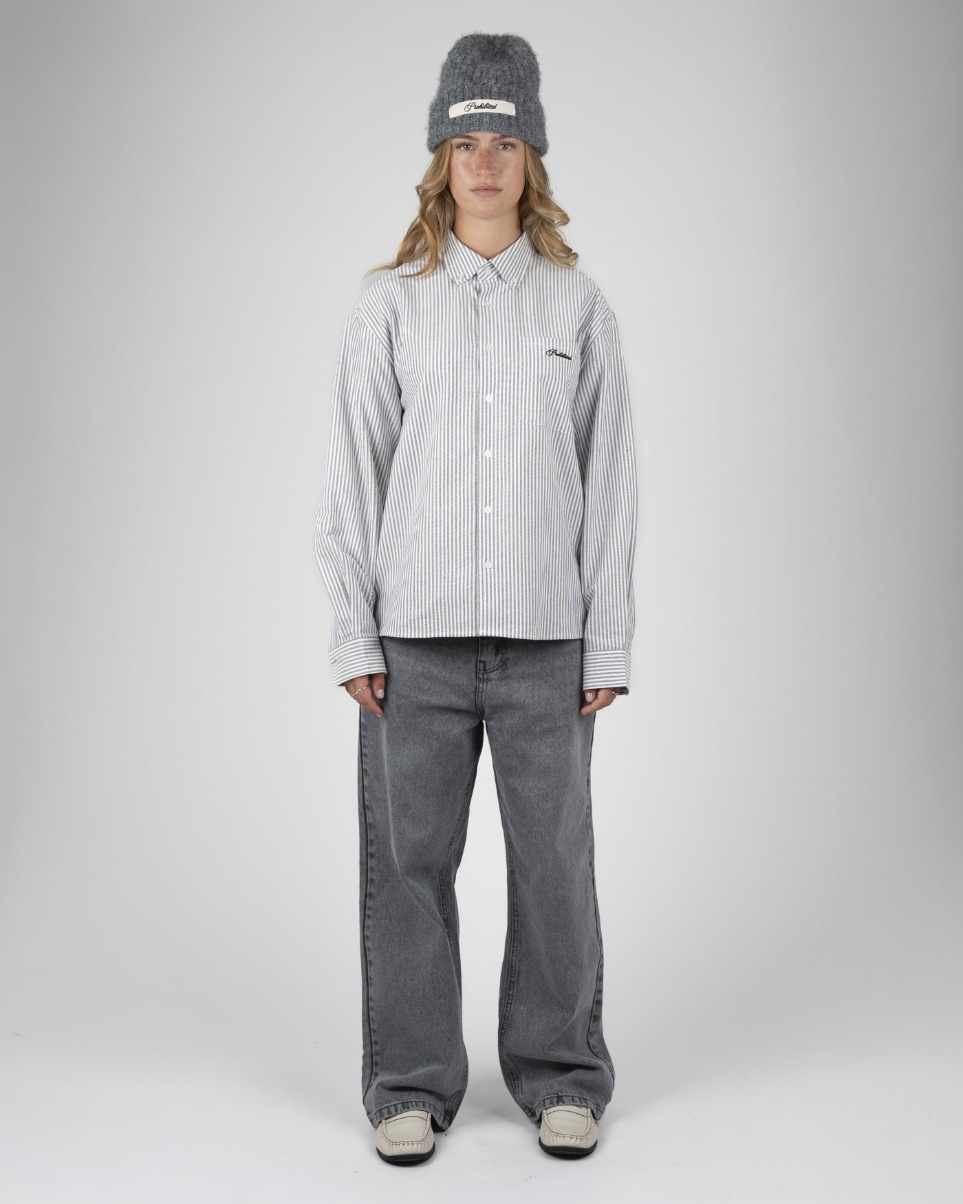 The Cambridge Button Down Shirt | Grey