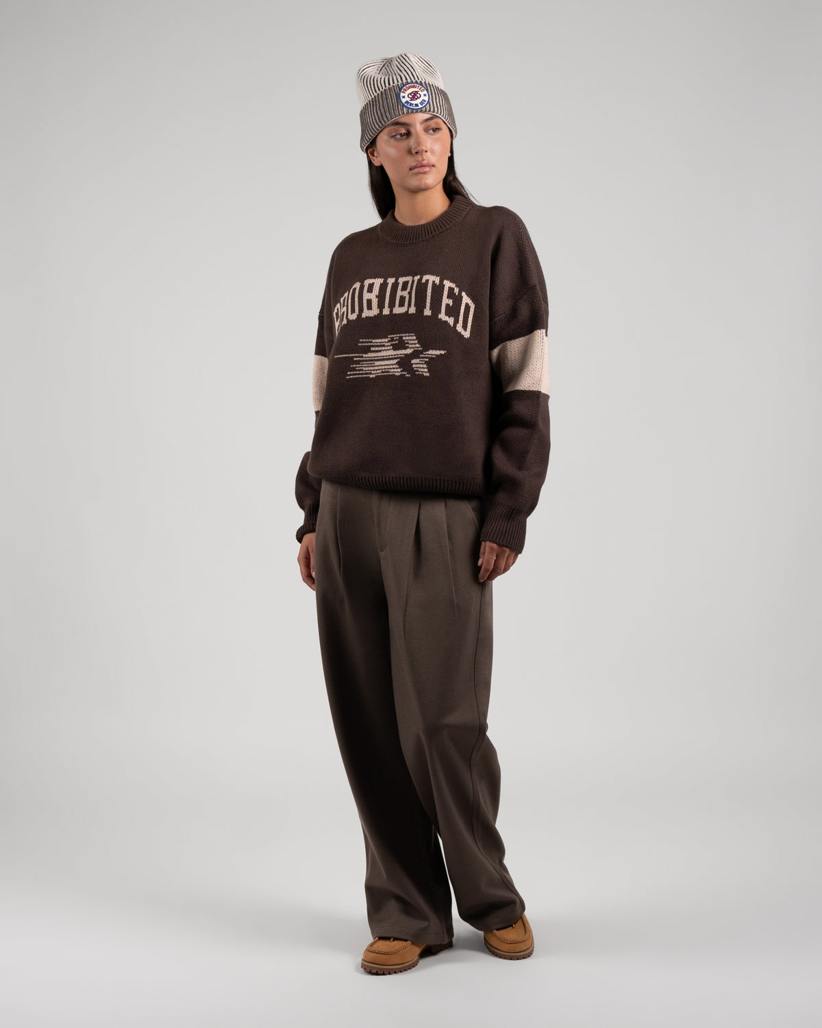 Glades Knit Sweater | Dark Brown