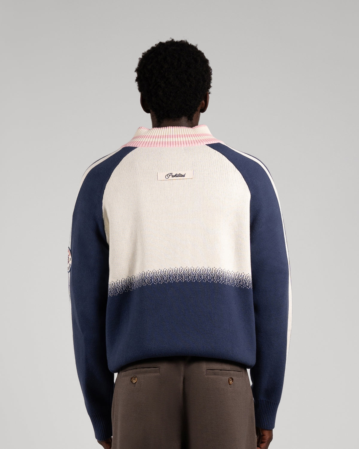 Mountain Knit Jacket | Dark Blue