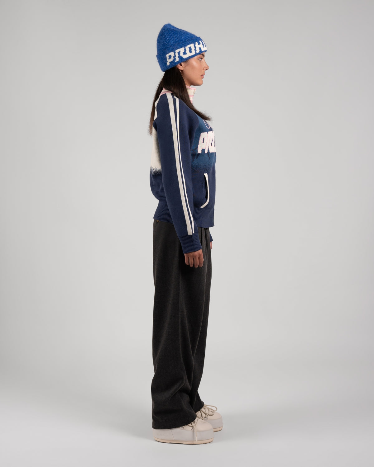 Mountain Knit Jacket | Dark Blue