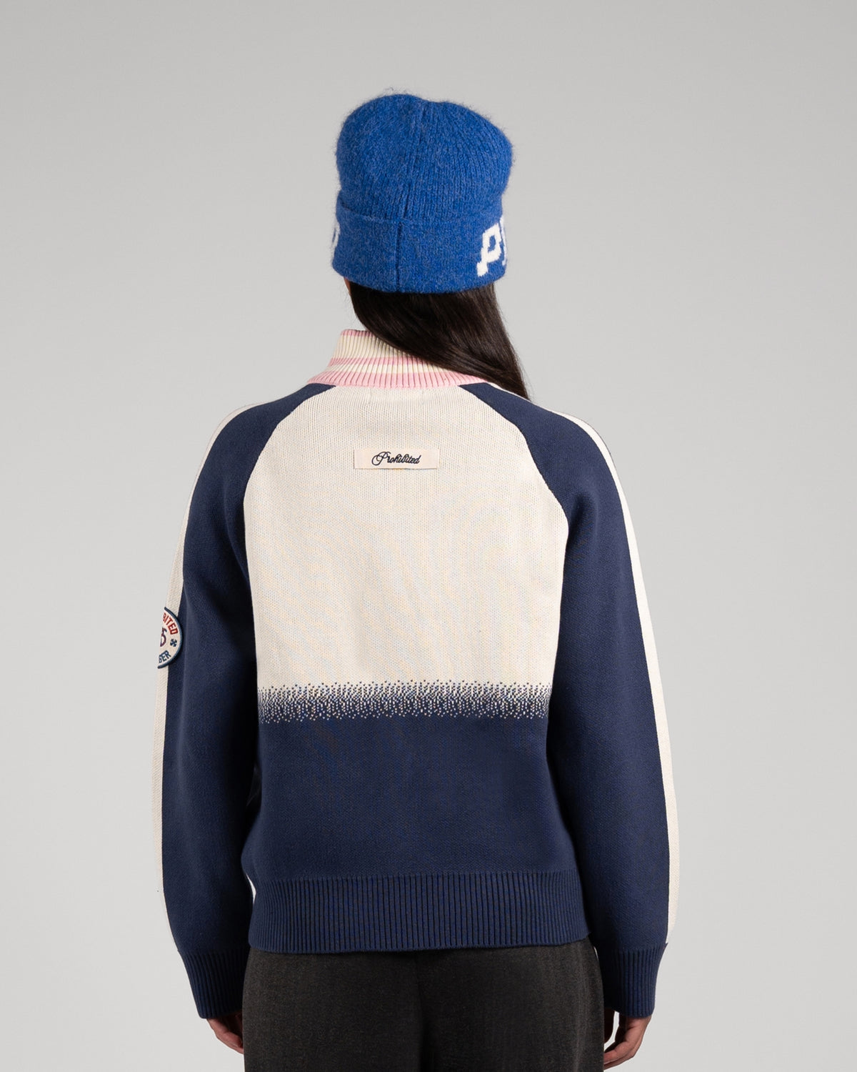 Mountain Knit Jacket | Dark Blue