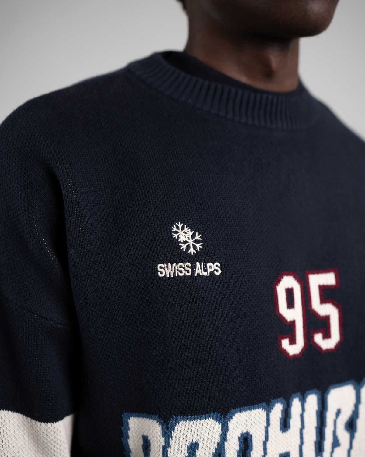 Off-Piste Knit Sweater | Navy