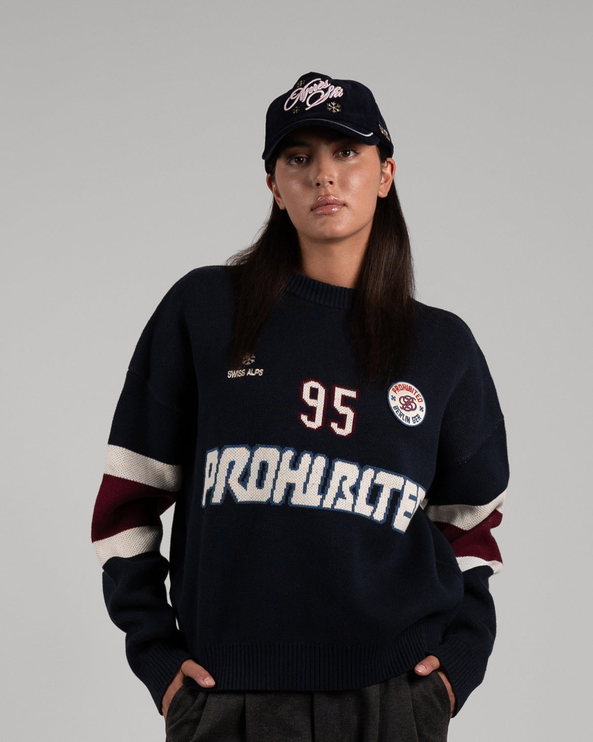 Off-Piste Knit Sweater | Navy