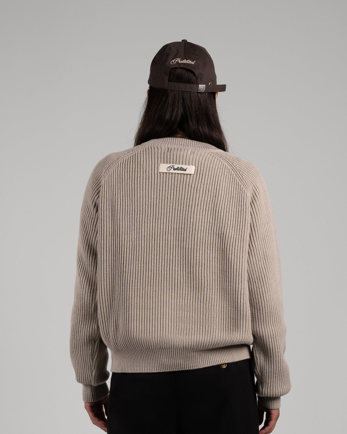 Campus Knit Sweater | Grey