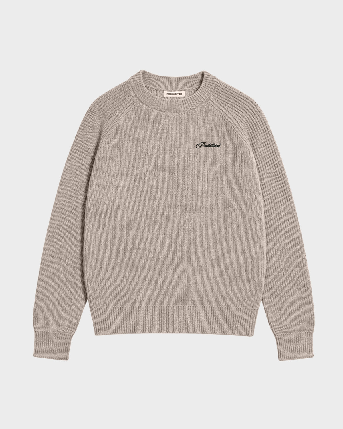 Campus Knit Sweater | Grey