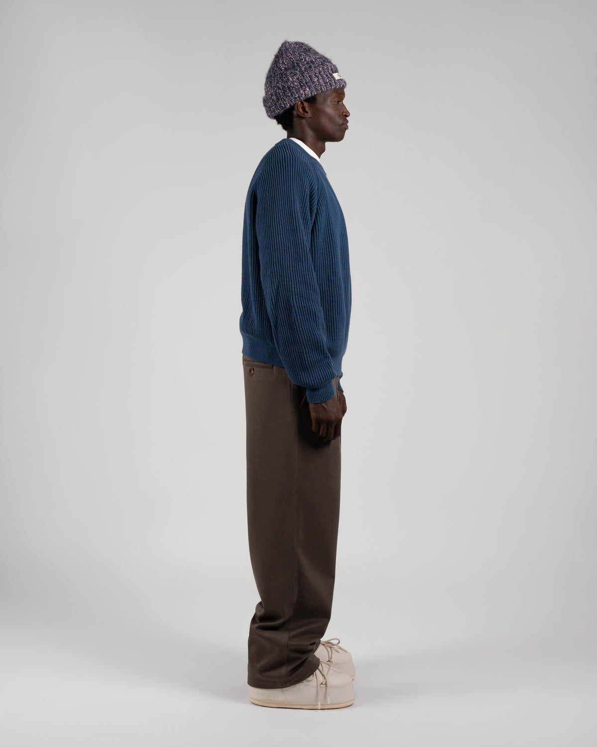 Campus Knit Sweater | Blue