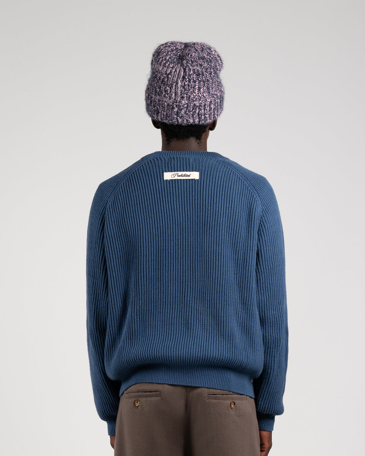 Campus Knit Sweater | Blue