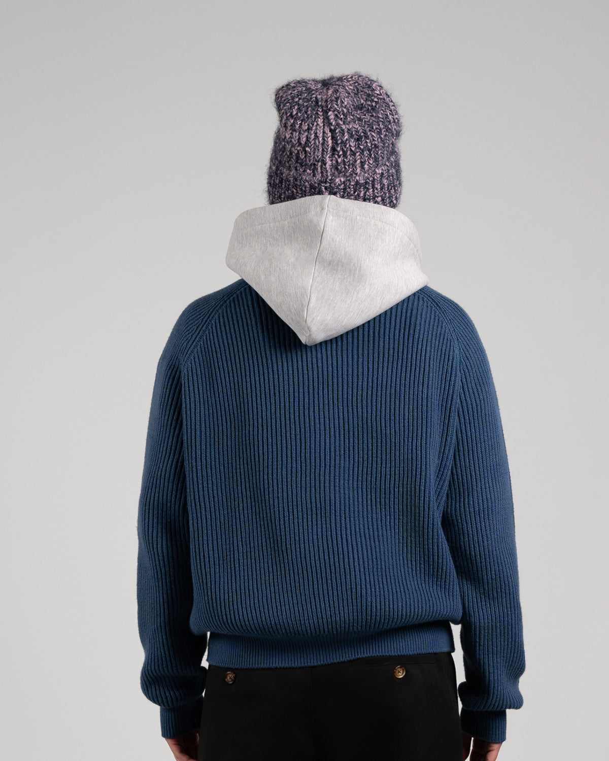 Campus Knit Sweater | Blue