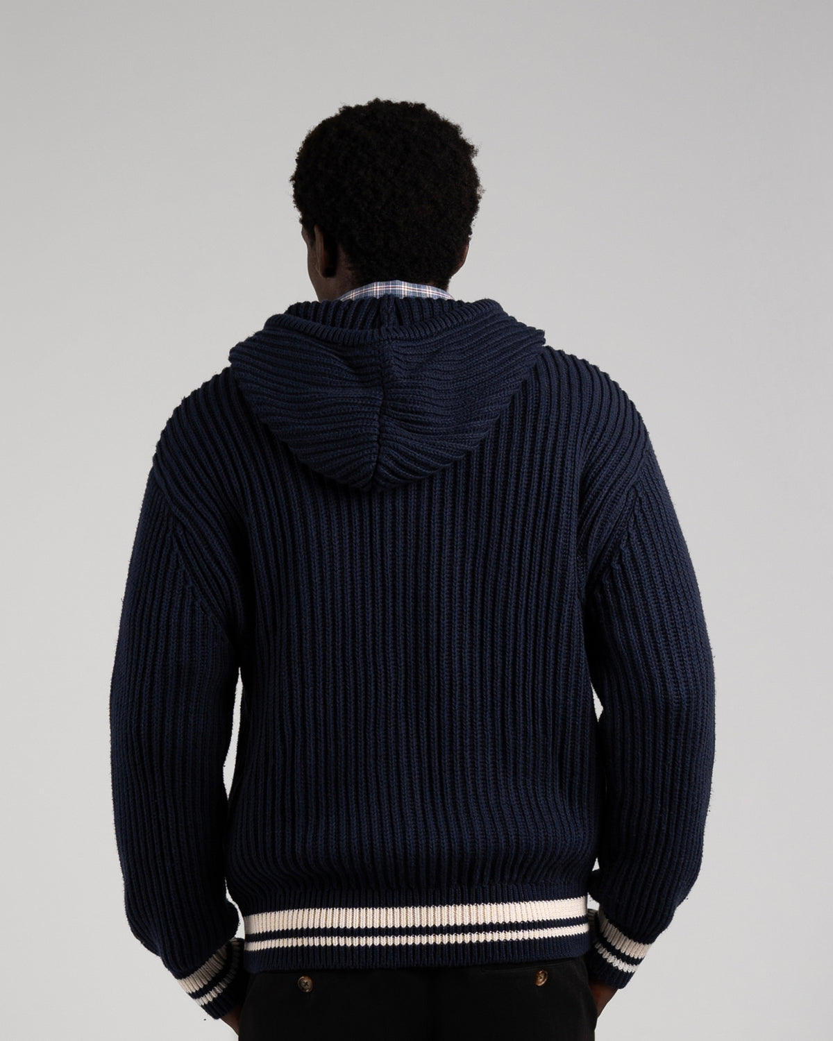 Snowboard Knit Jacket | Navy