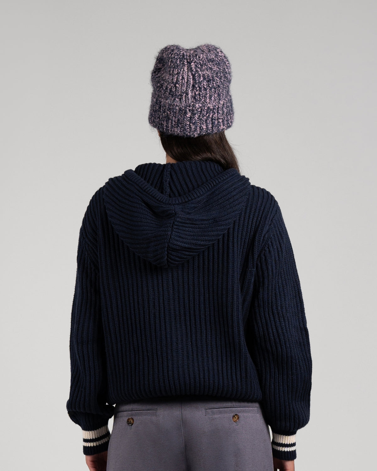 Snowboard Knit Jacket | Navy