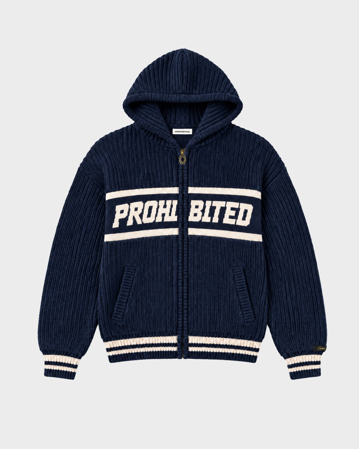 Snowboard Knit Jacket | Navy