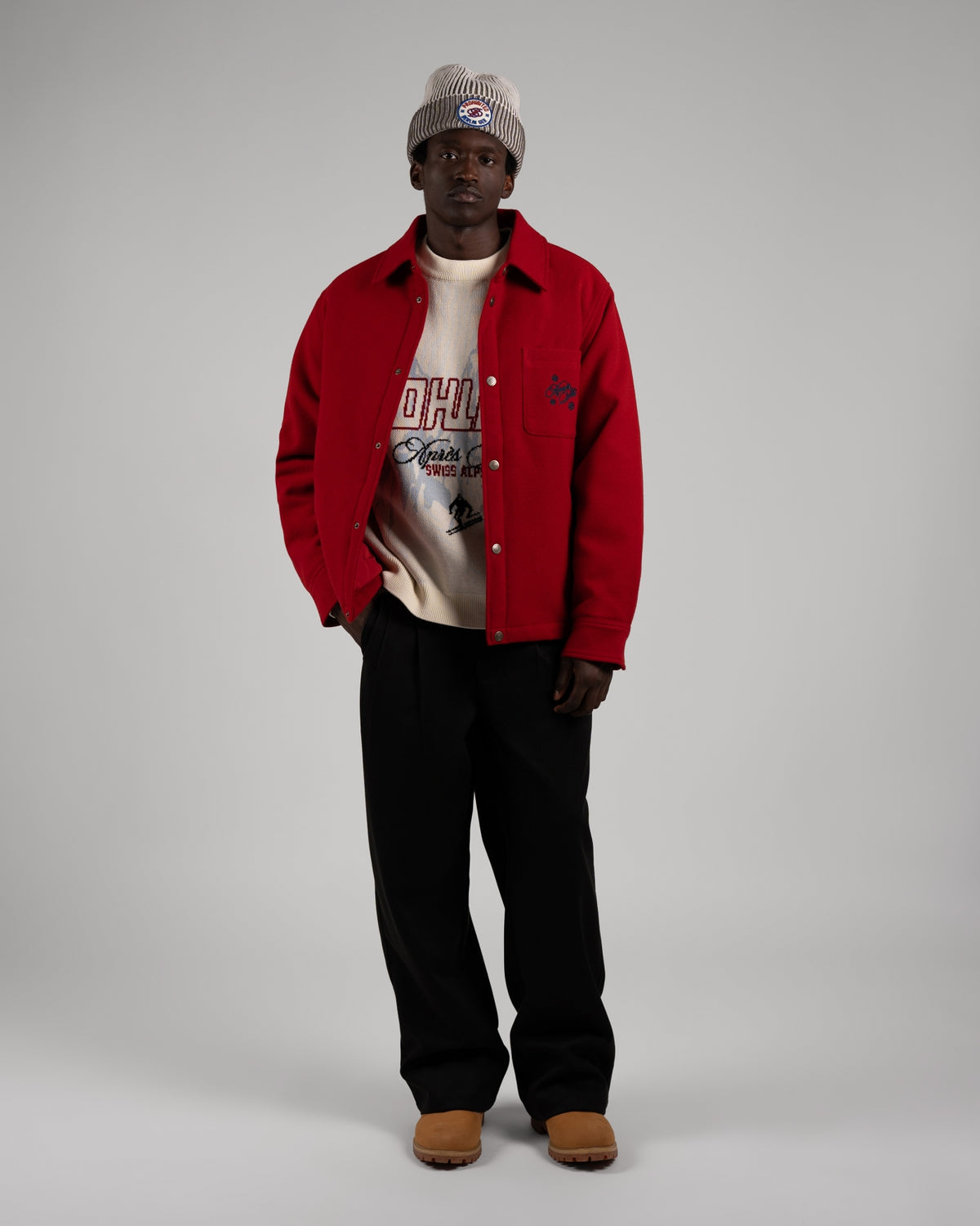 Après Ski Overshirt | Red
