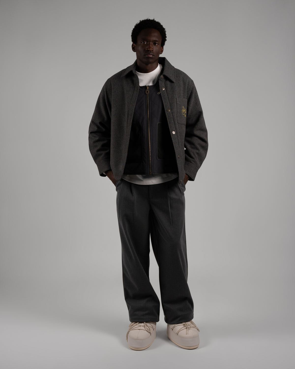 Après Ski Overshirt | Dark Grey