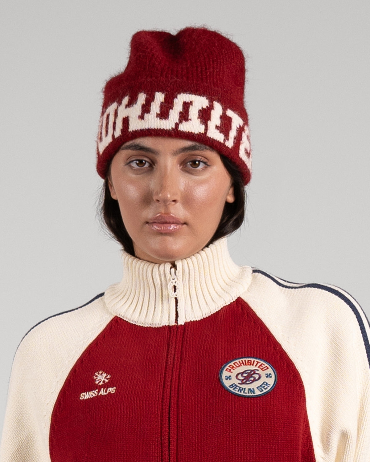 Ice Hockey Beanie | Red