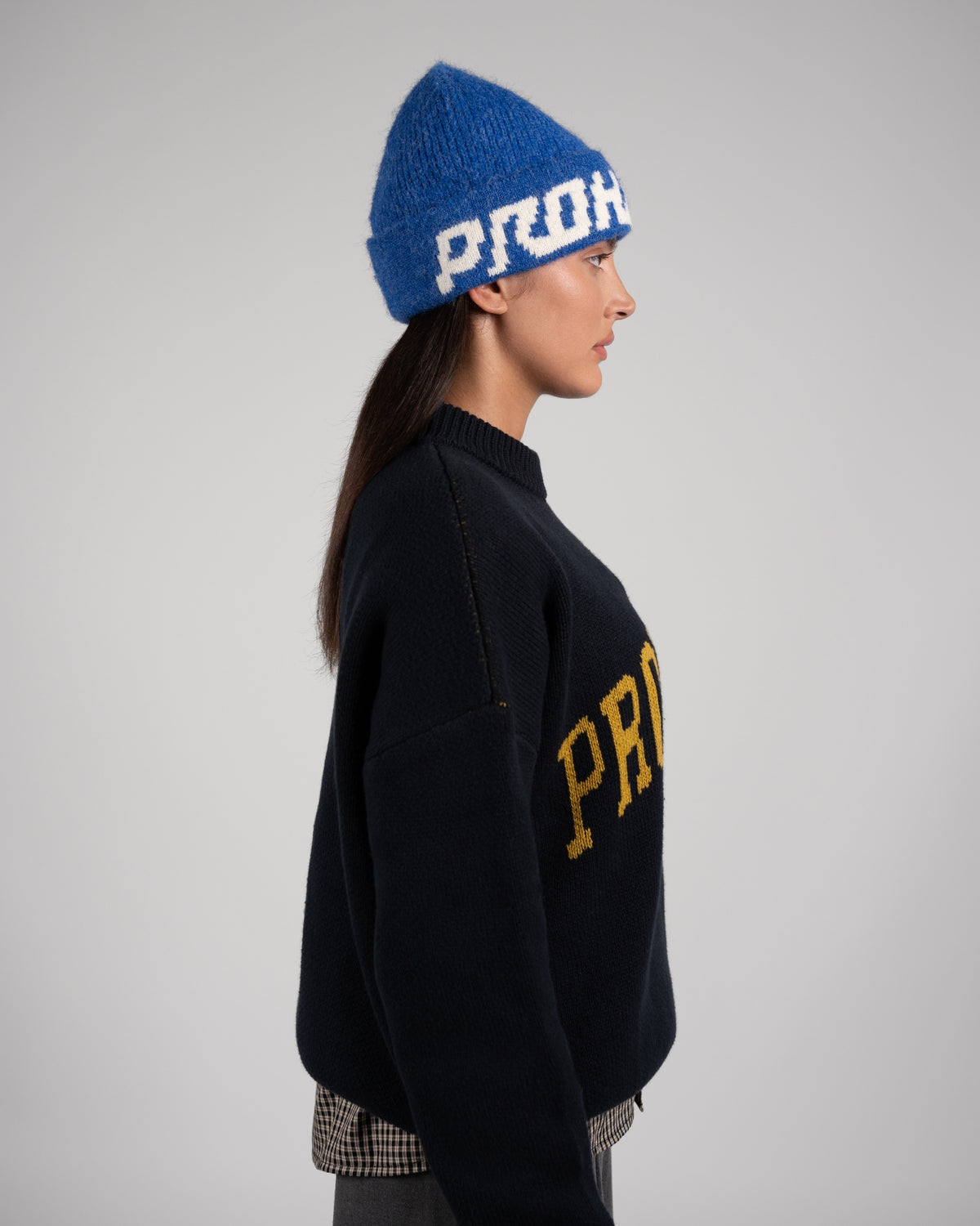 Ice Hockey Beanie | Blue