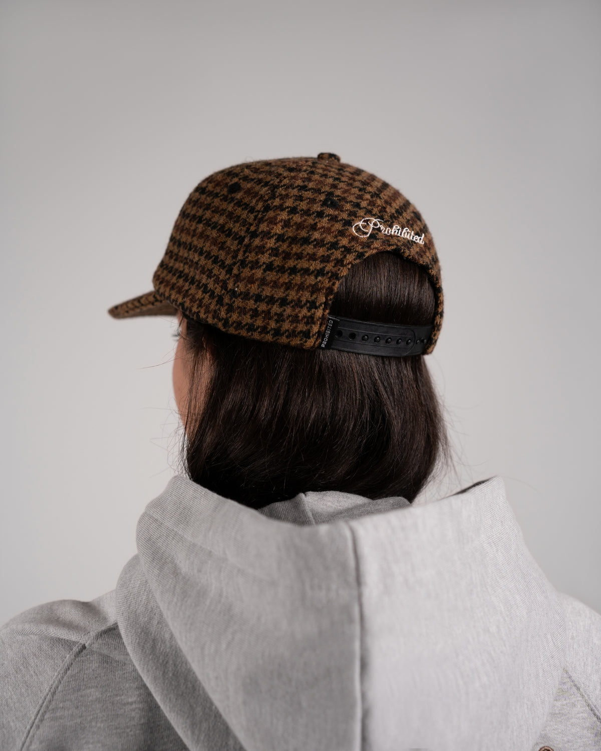 Double P Cap | Checkered Brown