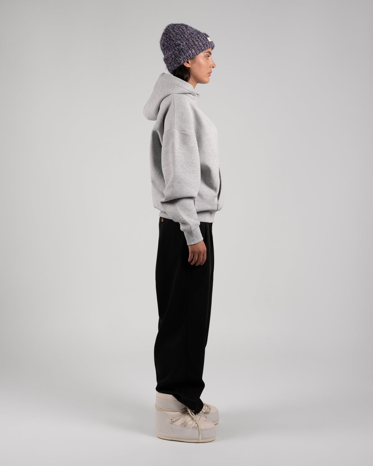 Après Ski Hoodie | Grey Melange