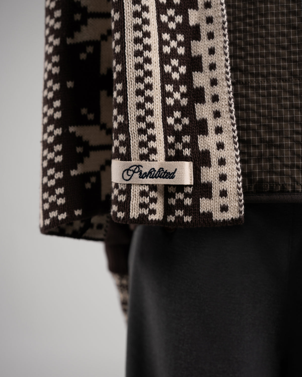 Norwegian Scarf | Dark Brown