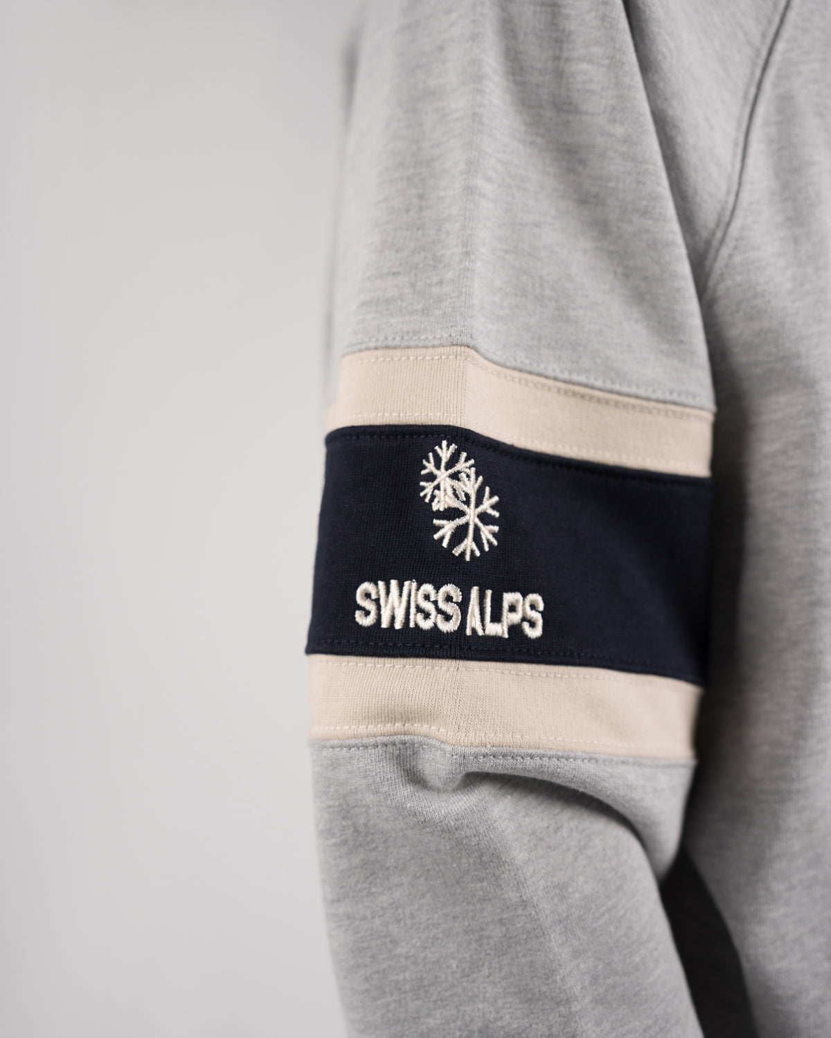 Ice Hockey Hoodie | Grey Melange