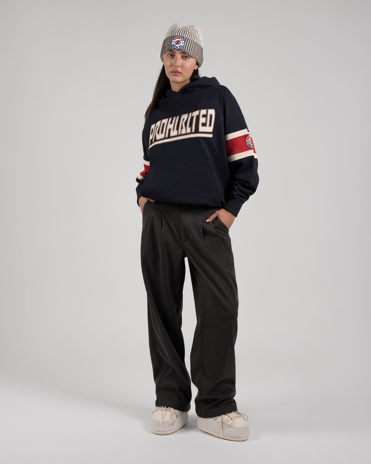 Ice Hockey Hoodie | Deep Blue