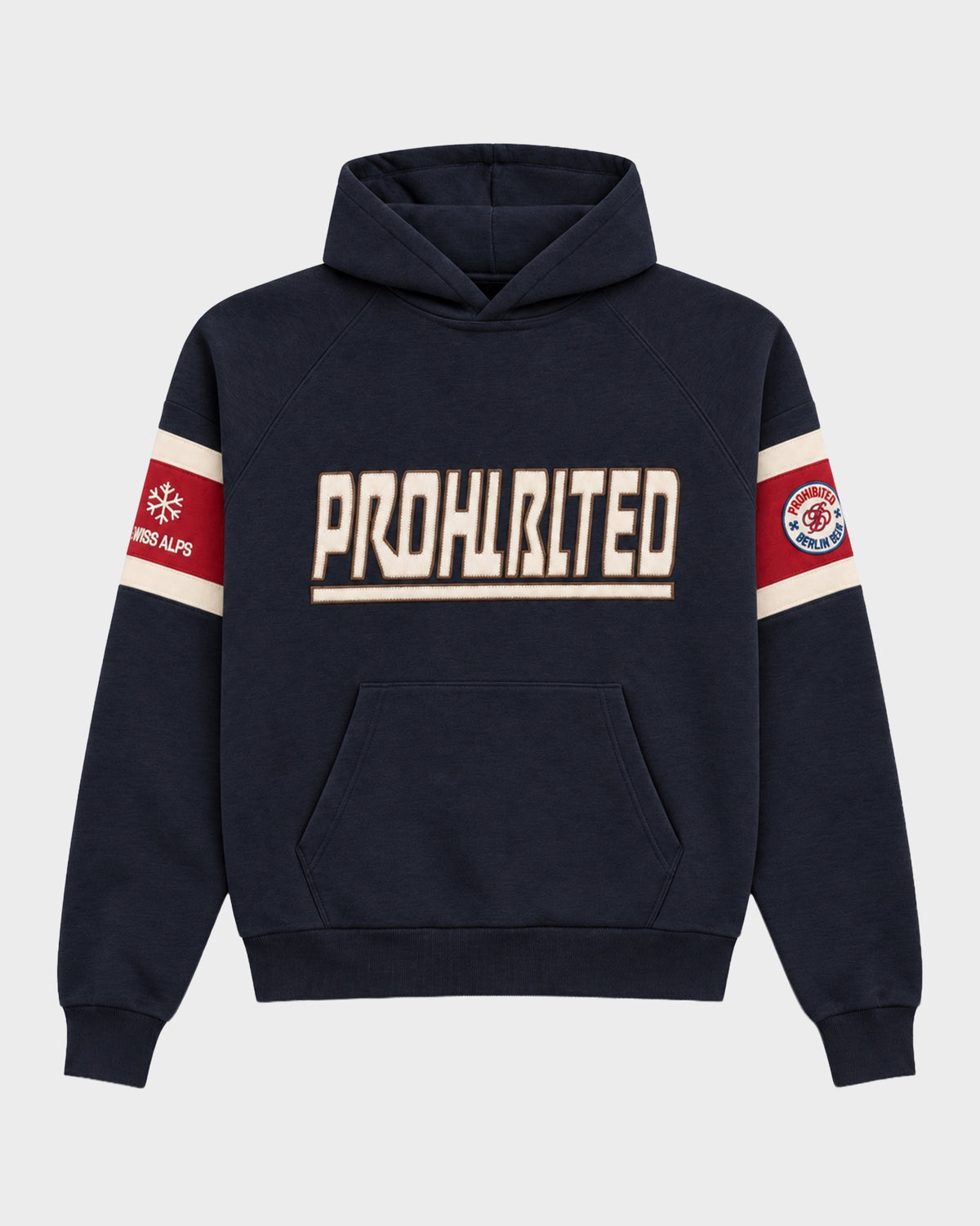 Ice Hockey Hoodie | Deep Blue