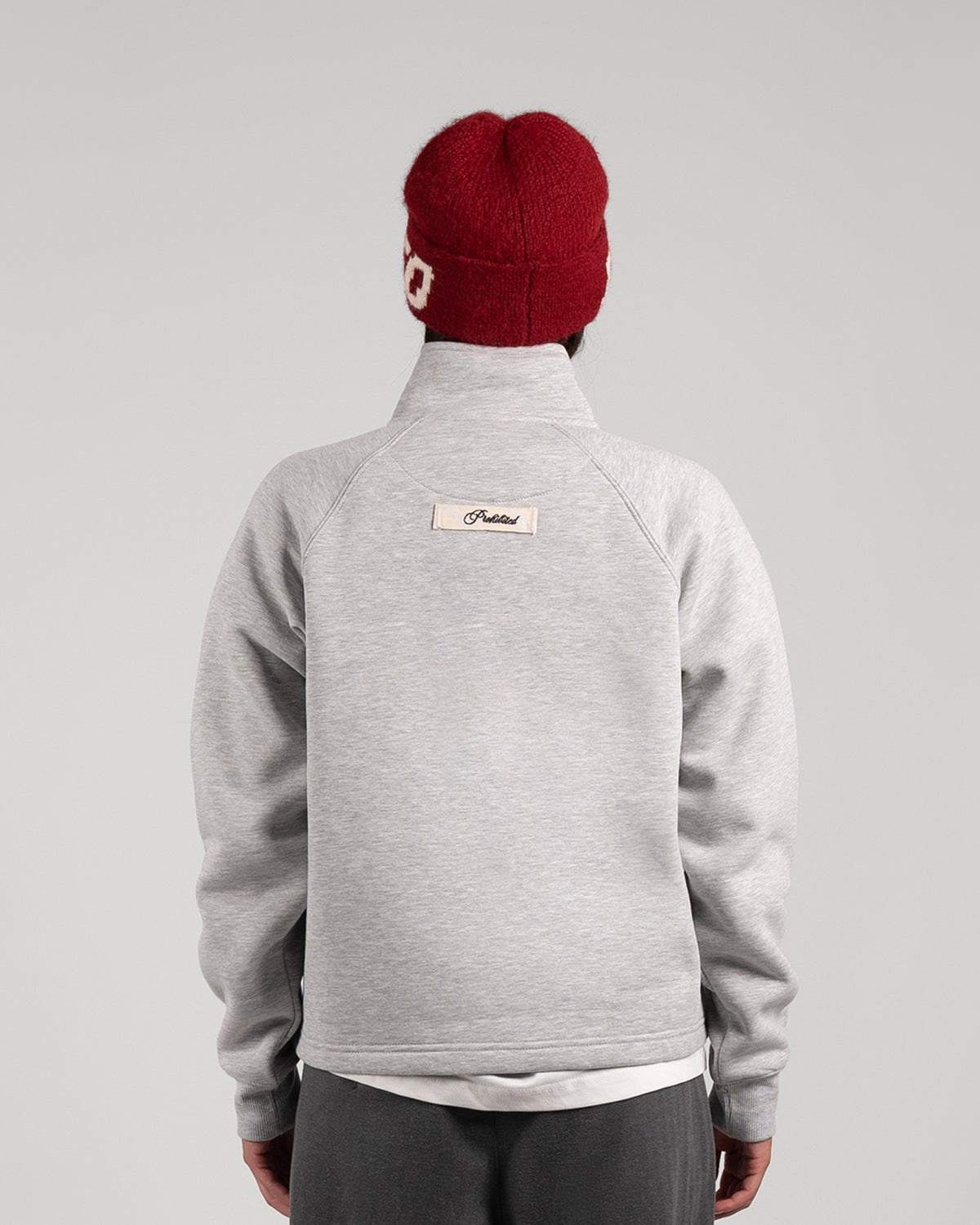 Off-Piste Quarter-Zip | Grey Melange