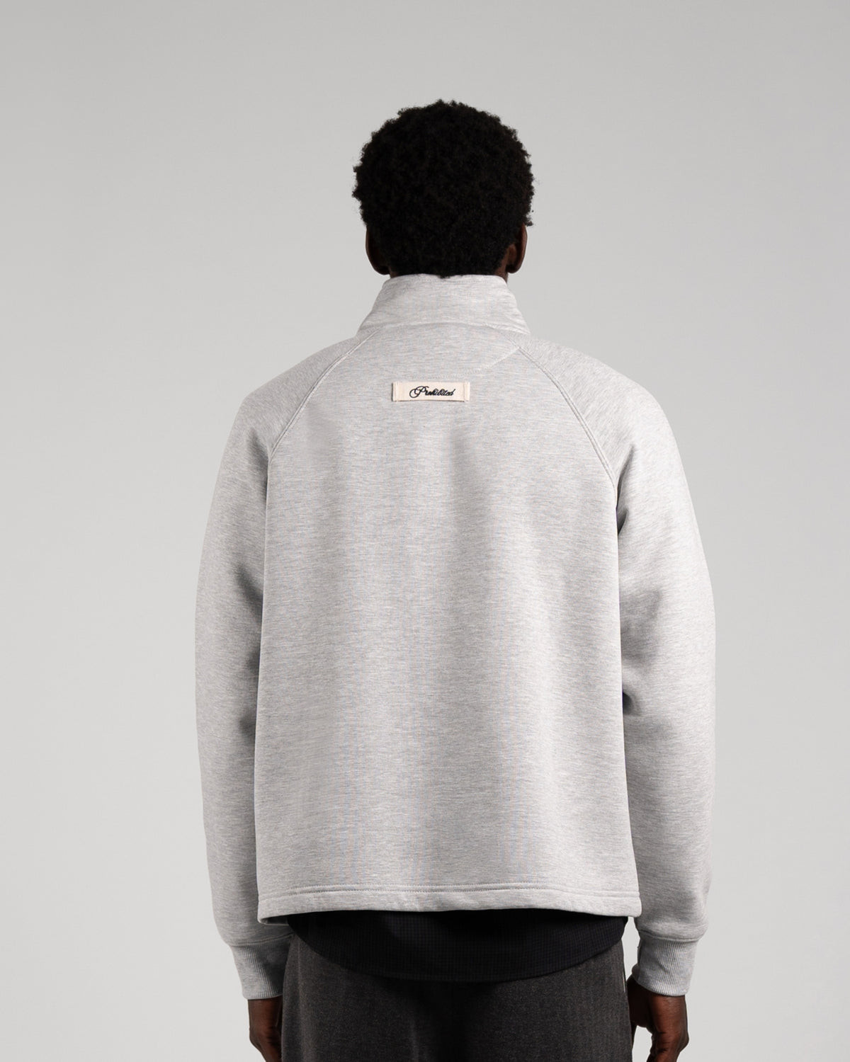 Off-Piste Quarter-Zip | Grey Melange