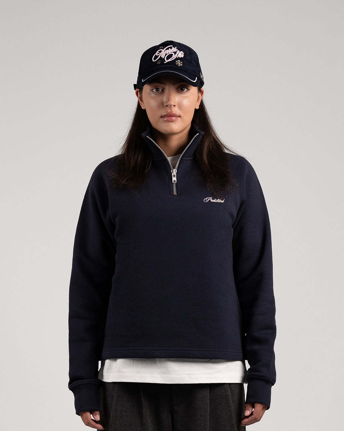 Off-Piste Quarter-Zip | Deep Blue