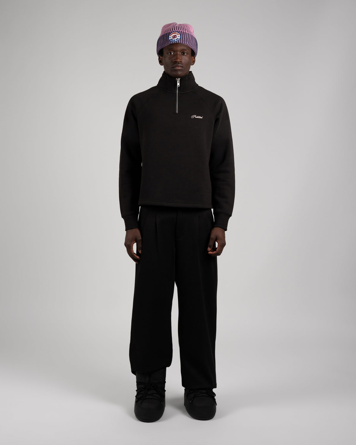 Off-Piste Quarter-Zip | Black