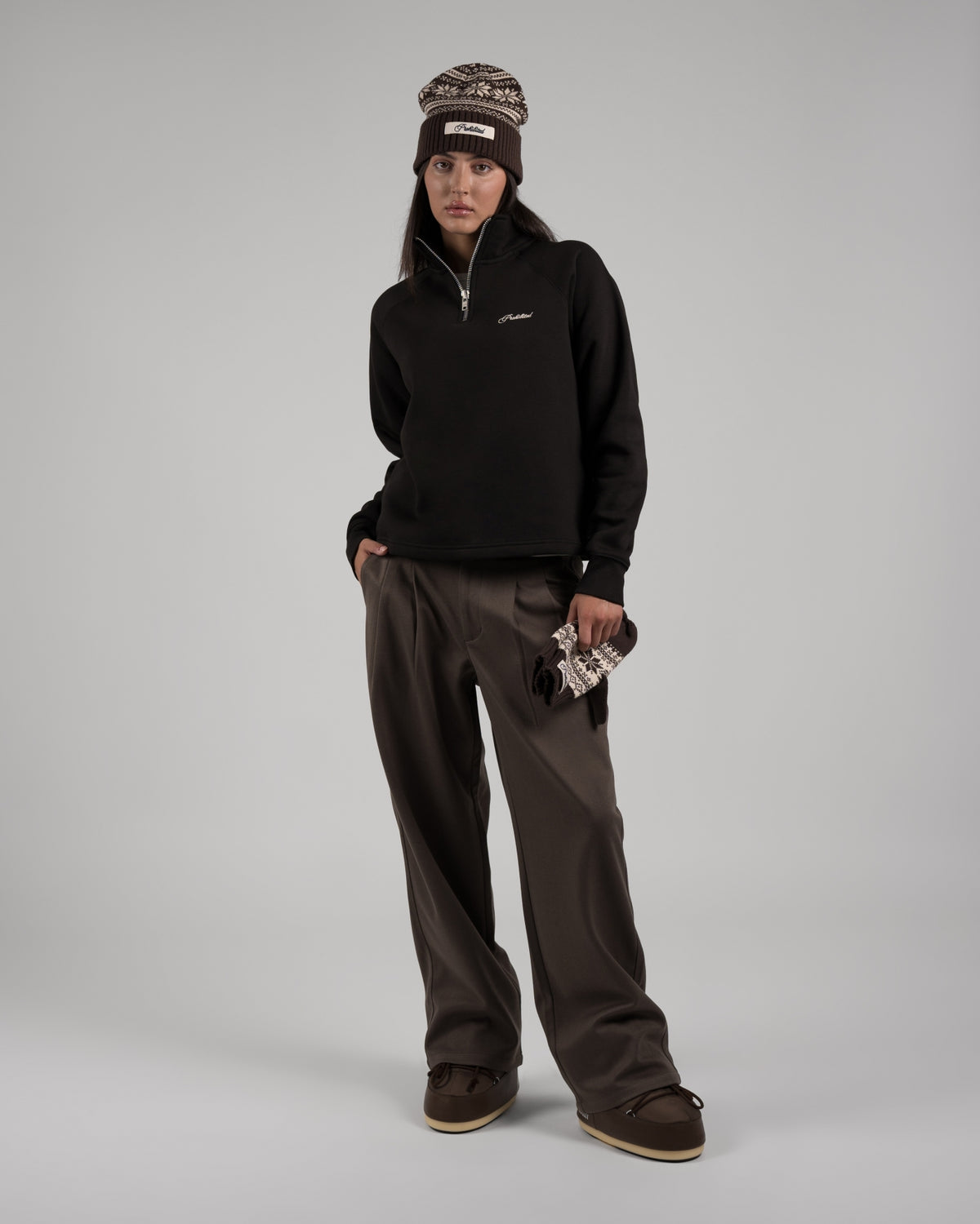 Off-Piste Quarter-Zip | Black