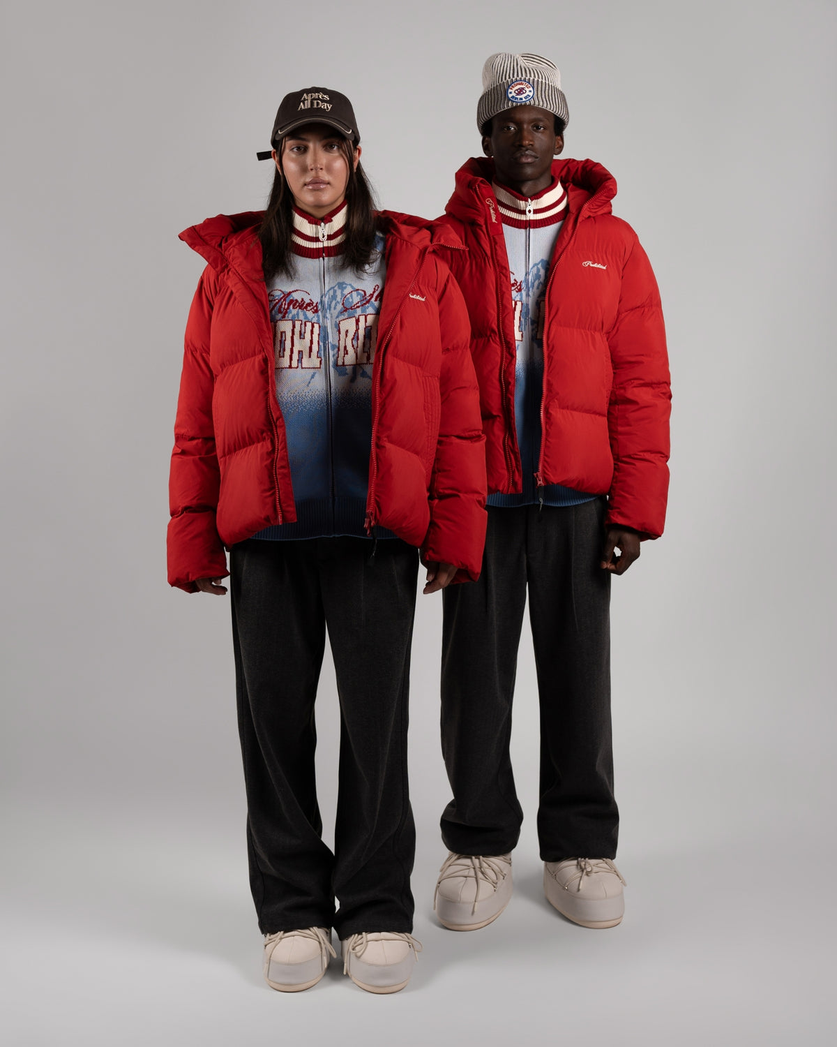 Arctic Puffer Jacket | Bright Red