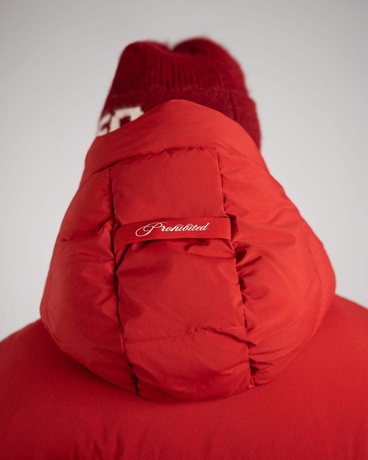 Arctic Puffer Jacket | Bright Red
