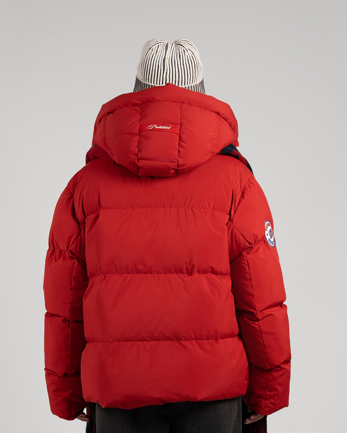 Arctic Puffer Jacket | Bright Red