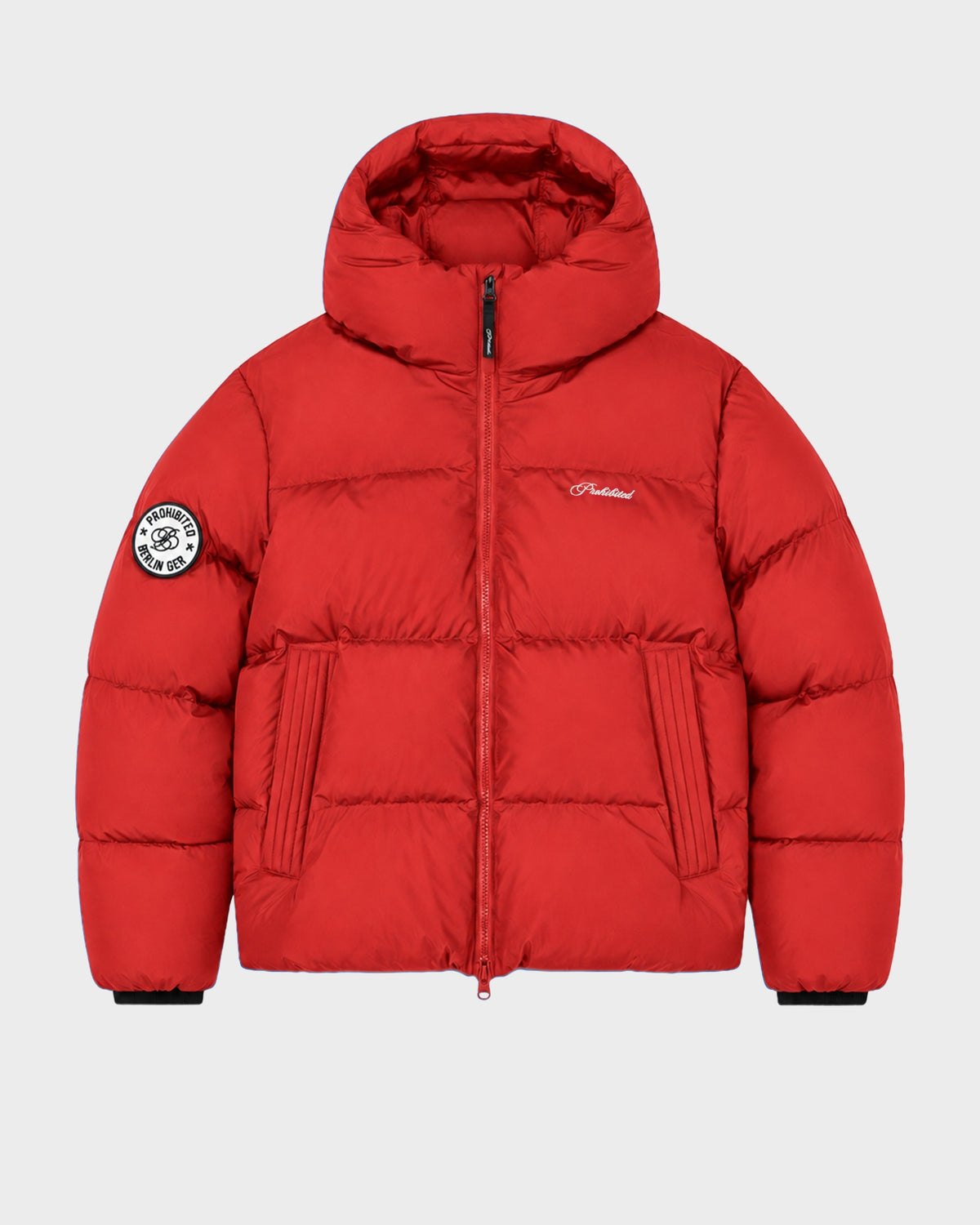 Arctic Puffer Jacket | Bright Red
