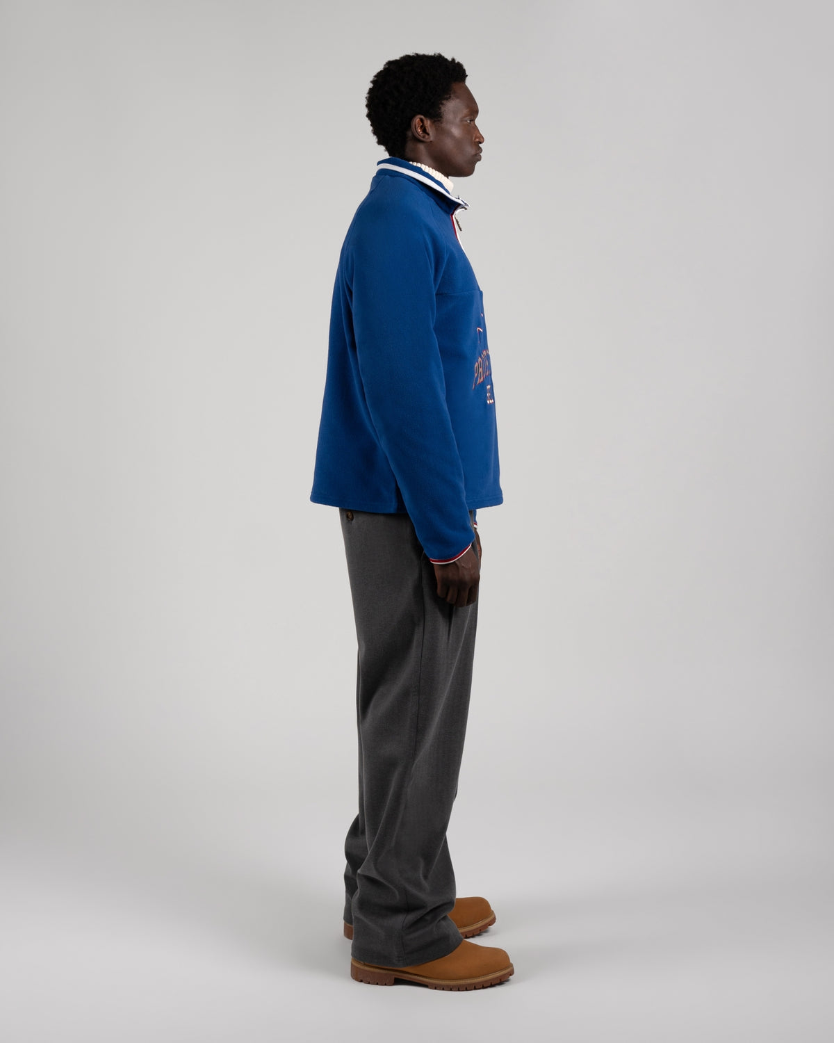 Swiss Alps Fleece Quarter-Zip | Blue