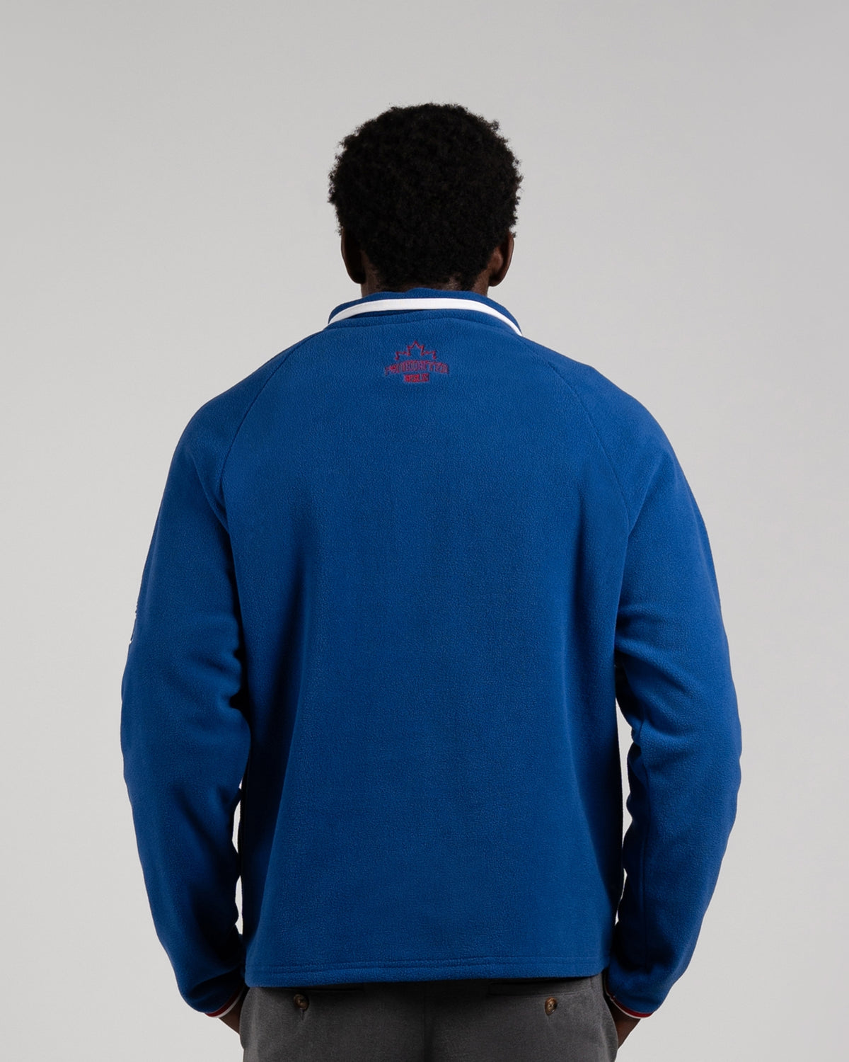 Swiss Alps Fleece Quarter-Zip | Blue