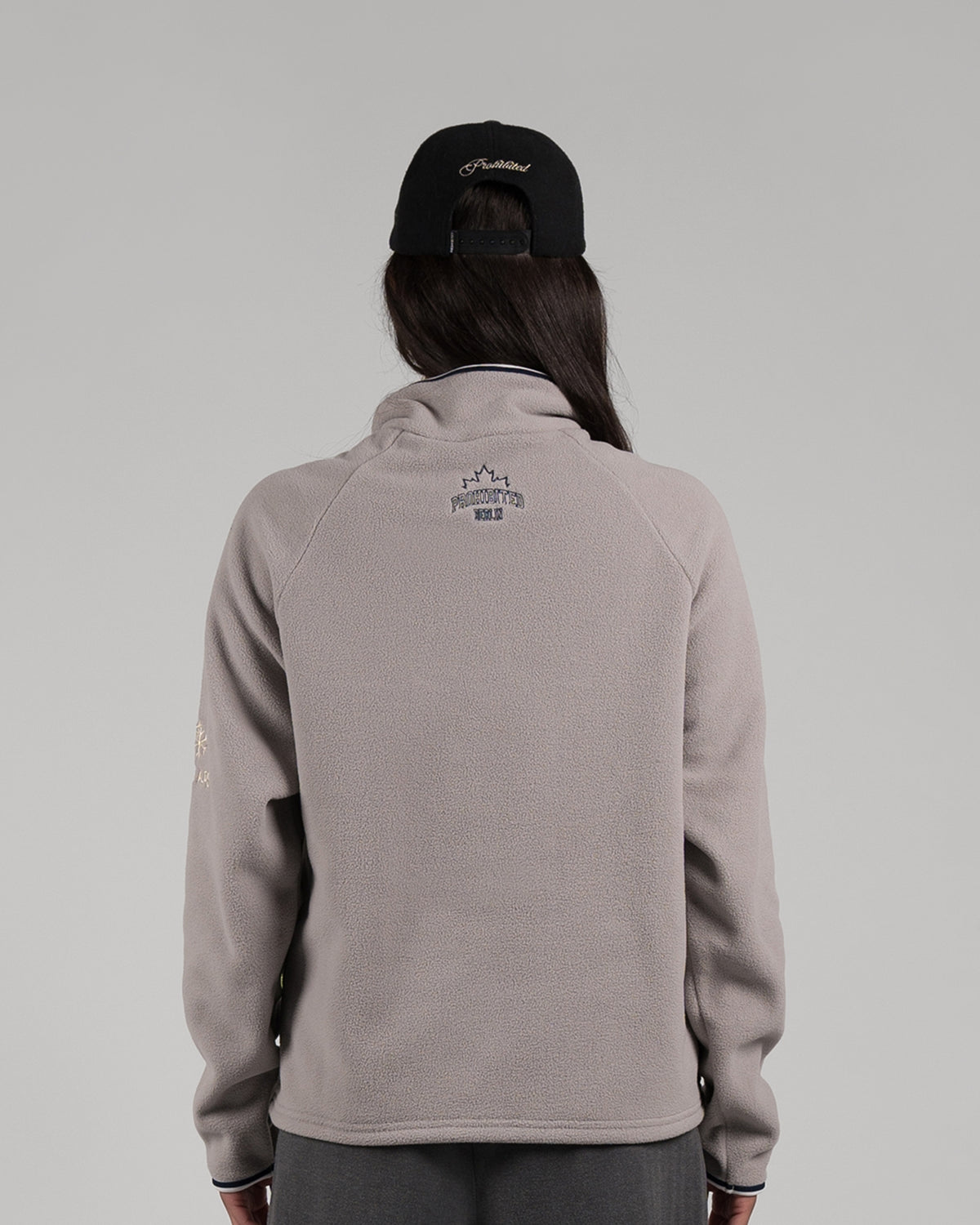 Swiss Alps Fleece Quarter-Zip | Grey