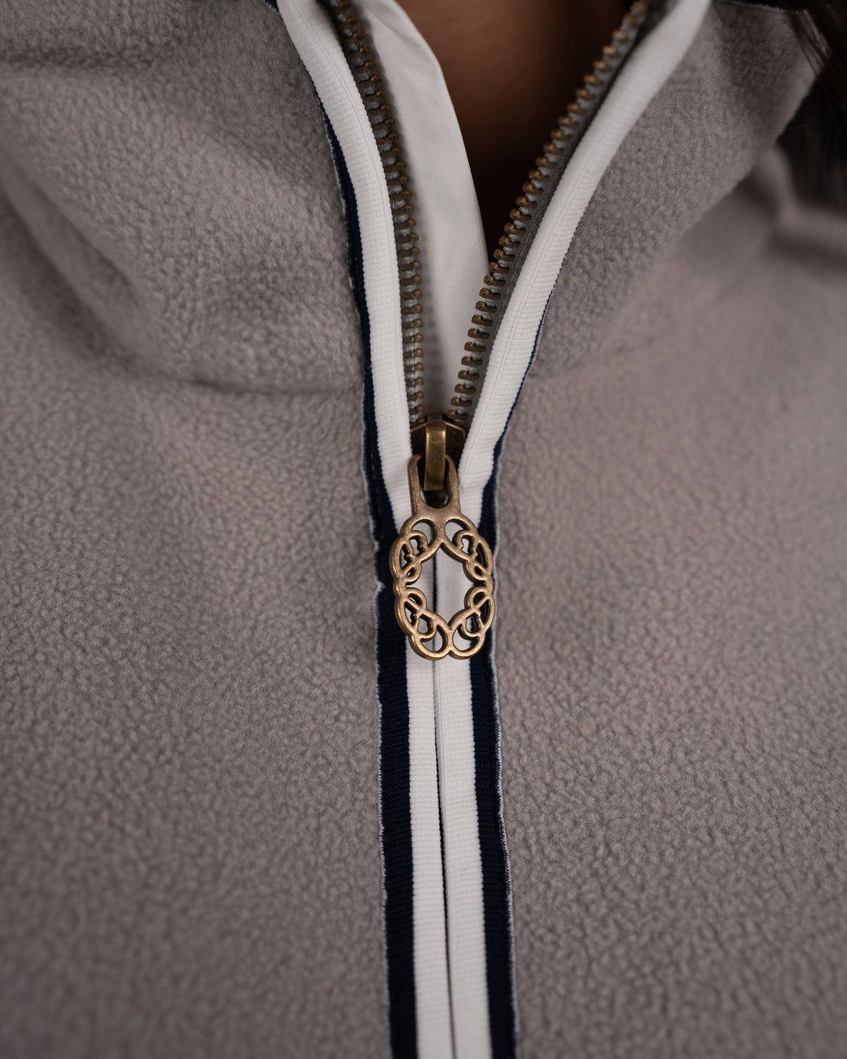 Swiss Alps Fleece Quarter-Zip | Grey
