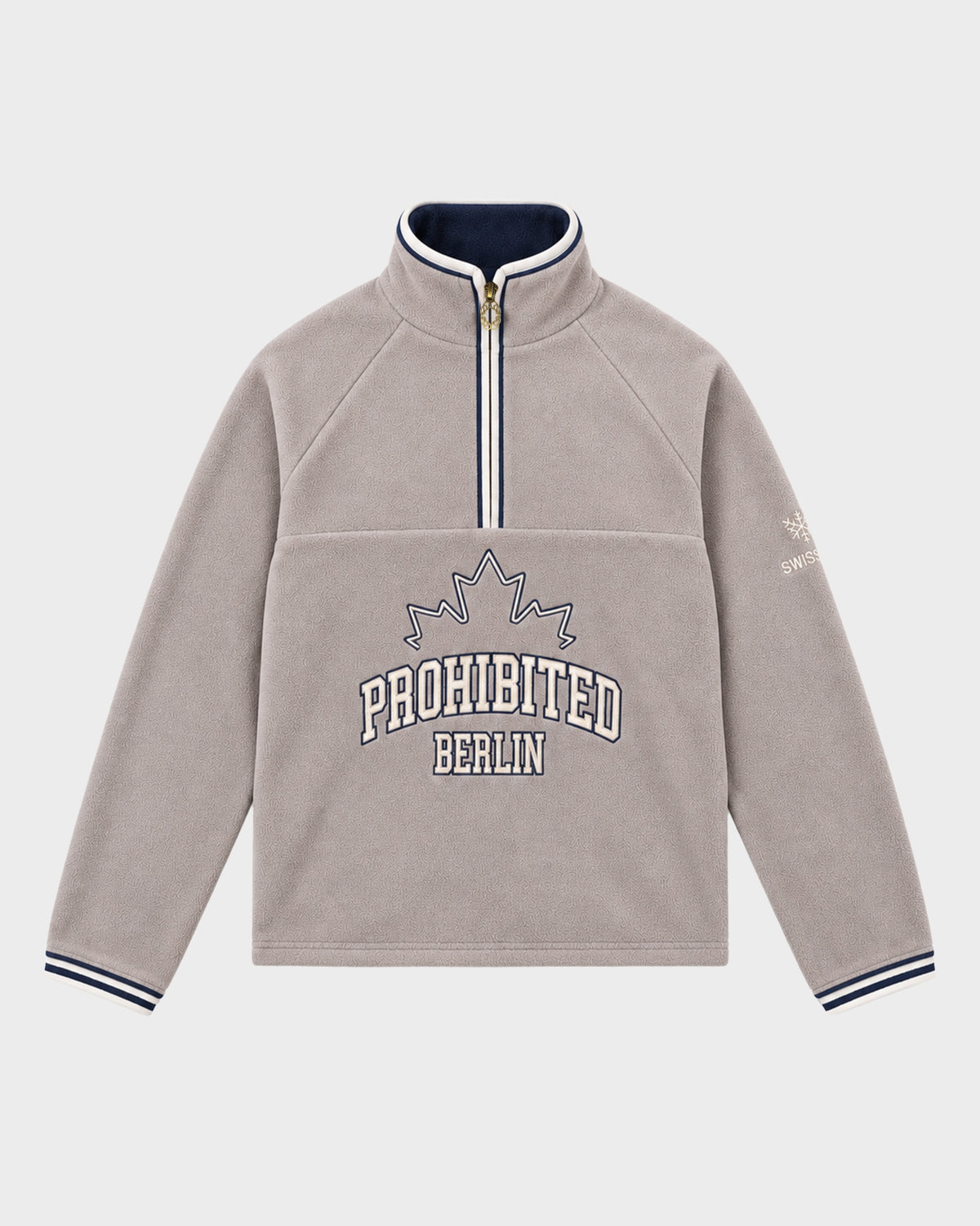 Swiss Alps Fleece Quarter-Zip | Grey