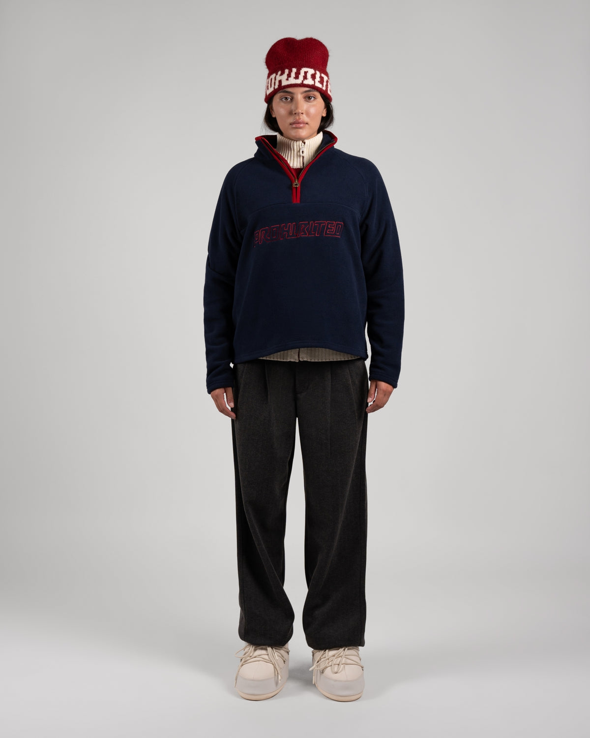 Ski Club Fleece Quarter-Zip | Navy