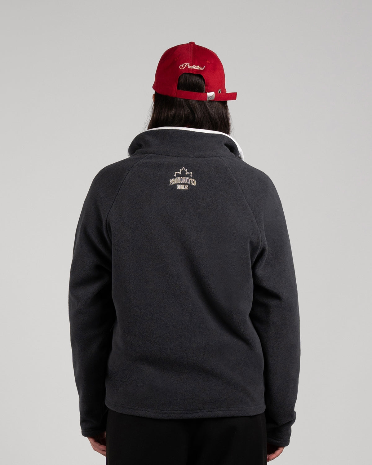 Ski Club Fleece Quarter-Zip | Dark Grey